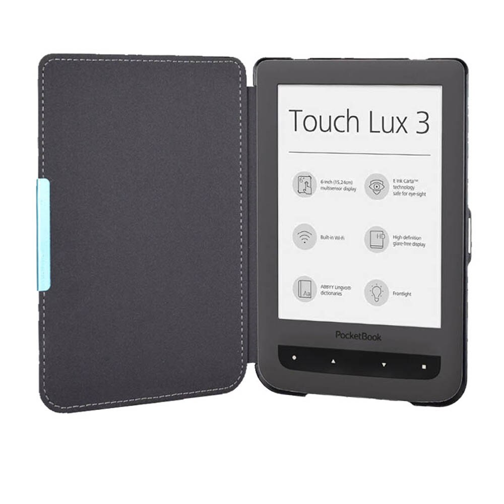 Model  pb 626 plus cover til pocketbook touch lux 3 ereader læder taske passer til pocketbook 626 ebook taske