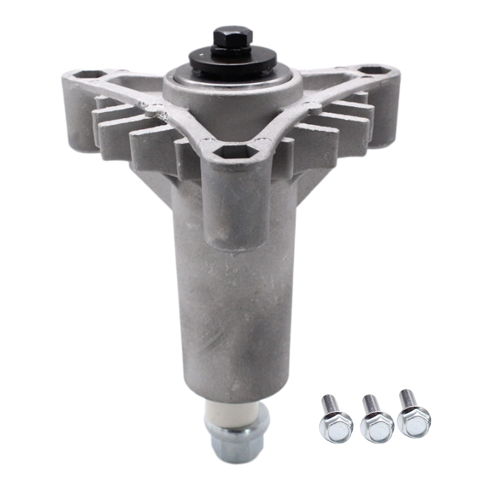 Heavy Duty Mower Deck Parts Replacement Spindle Mandrel for Craftsman with Mounting Holes and Bolts 130794 532130794
