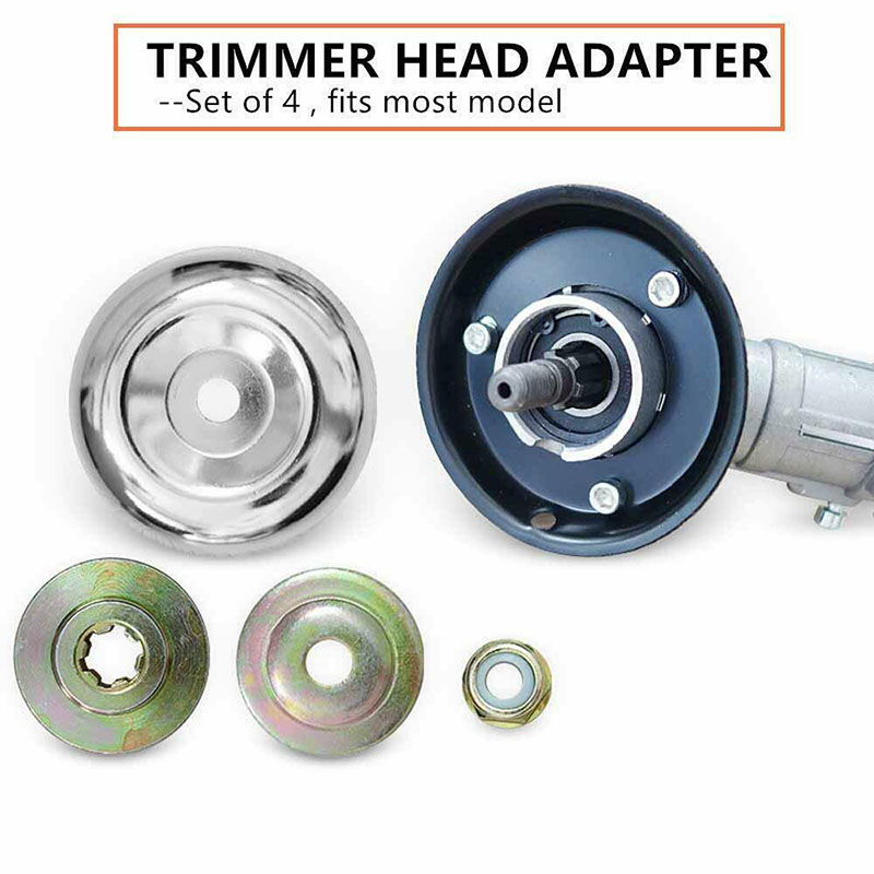 4 Pcs Outdoor Trimmer Head Adaptor Kit Protective Cover Repairing Accessories FPing