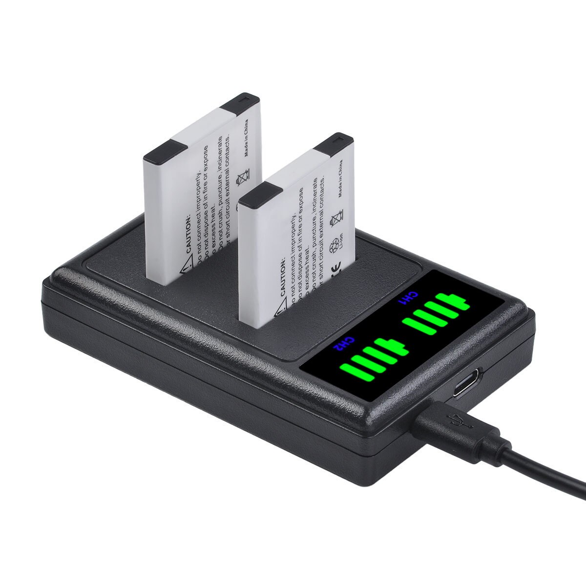 NB 11L Battery Charger with NB11L NB-11L Battery Set for Canon Powershot SX410 is, SX420 is, Lxus 182, IXUS 240 HS, A2300 is