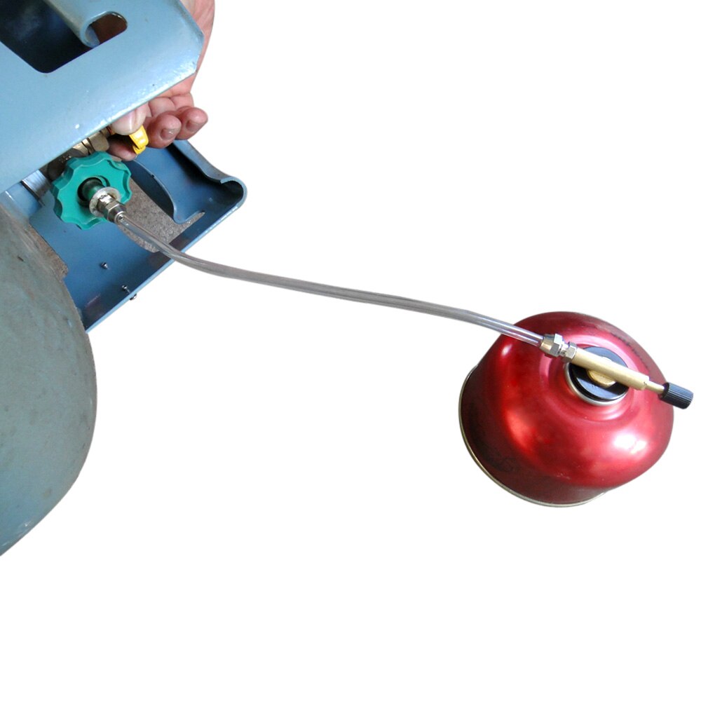 Adaptador de recarga de propano para estufa de Gas, acoplador de tanque de cilindro plano, para acampada al aire libre