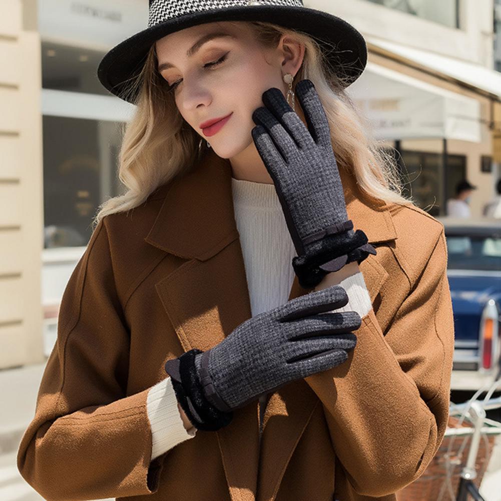 Touch Screen Usb Verwarming Handschoenen Vrouwen Winter Double-Effect Verwarming Elektrische Handschoenen Winddicht Huidvriendelijke Comfortabele Mitten