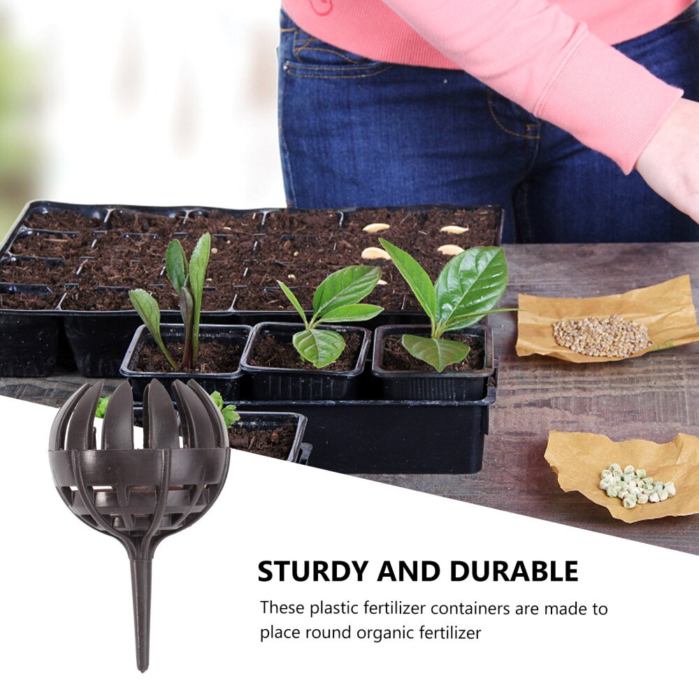 20pcs Gardener Supply Fertilizer Holder Fertilizer Box Fertilizer Container for Plants