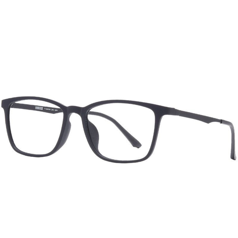 Yimatuili Comfortabele Vierkante Hoge Quali TR90 Eyewear Mannen Ultra Licht Puur Titanium Recept Brillen Frame Optica Y8808