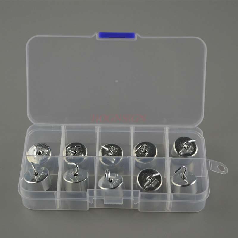 Código de gancho de Metal, 20g × 10, instrumento de equipo de mecánica para experimentos de exploración física, escuela secundaria primaria