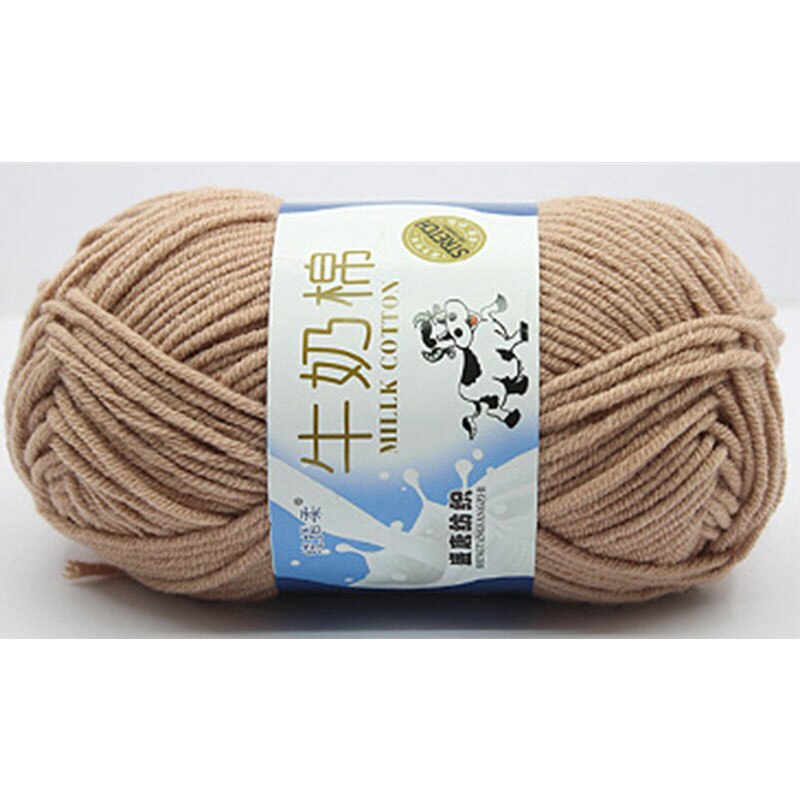 2.5MM lait doux coton doux bébé tricot laine fil épais fibres velours fil à tricoter à la main laine Crochet fil pour bricolage pull: 19