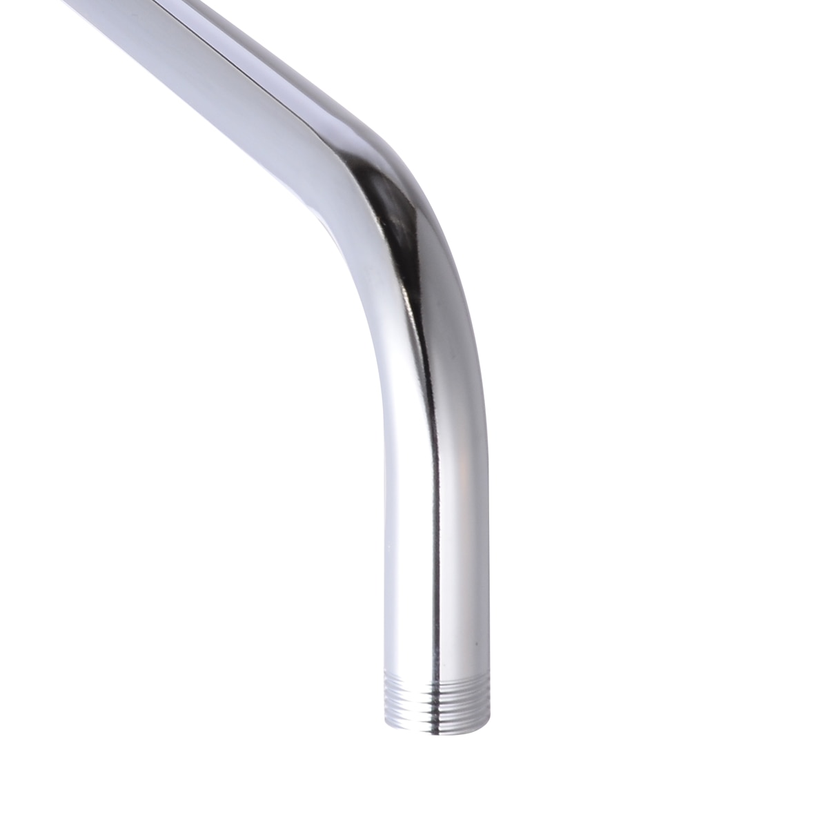 60cm Stainless Steel Shower Arm Wall Mounted Extension Rain Shower Head Arm Bracket Install Easy For Bathroom Use