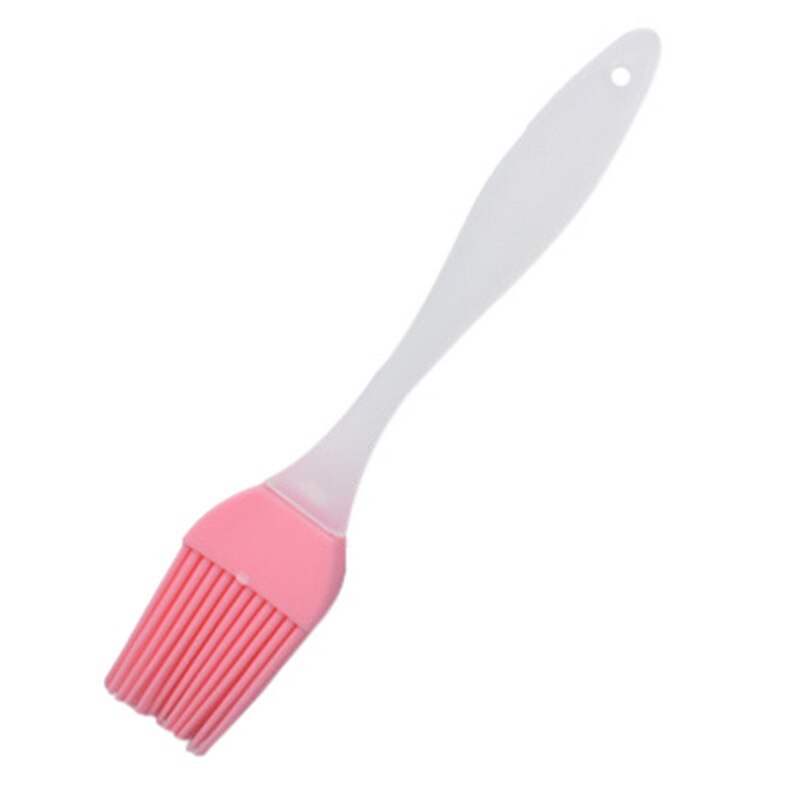 Siliconen Bbq Borstel Flexibele Zachte Olie Borstel Hittebestendig Basting Pastry Brush Keuken Grillen Marinat Bakken: pink