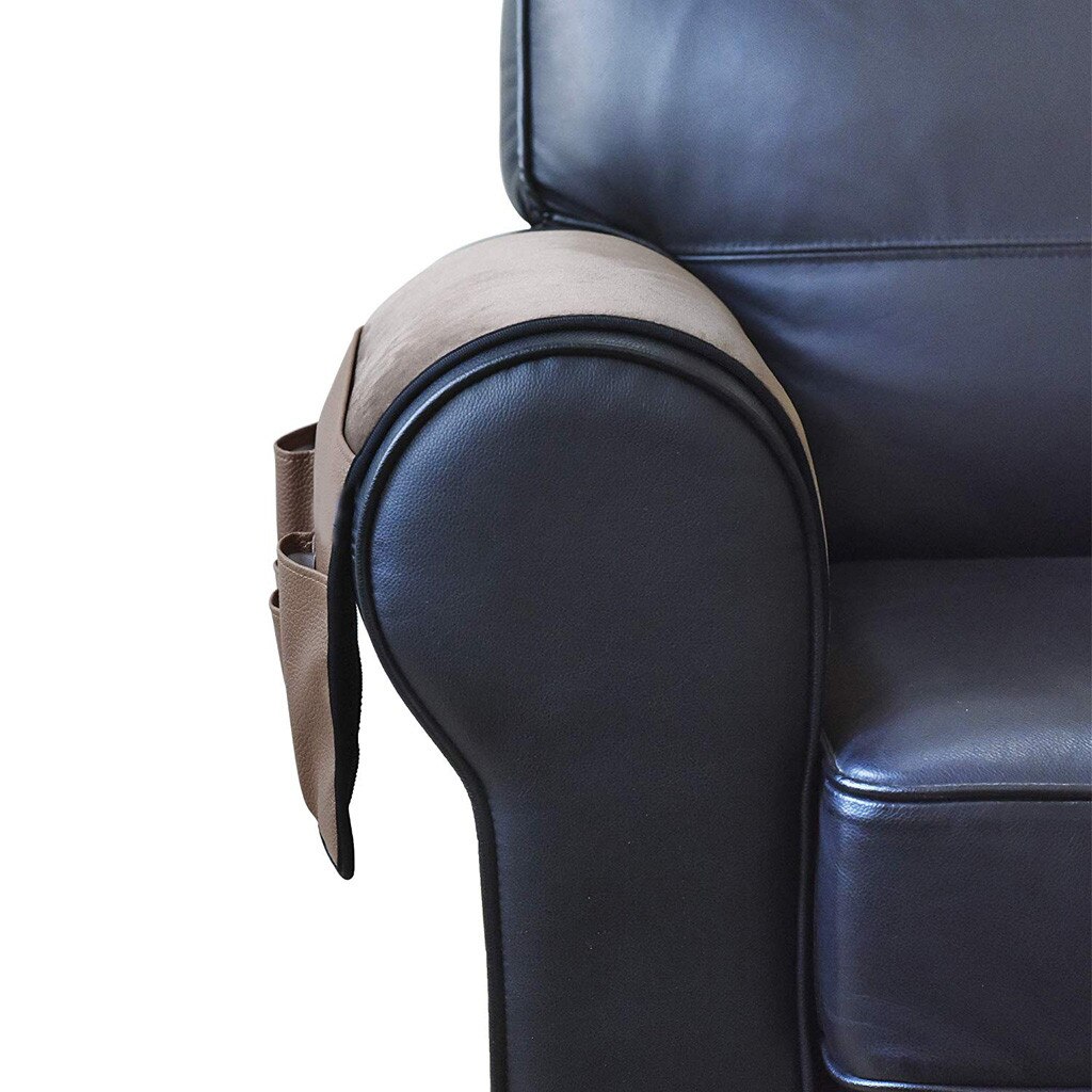 Anti-slip Sofa Couch Chair Recliner Armrest Soft Caddy Organizer Holder