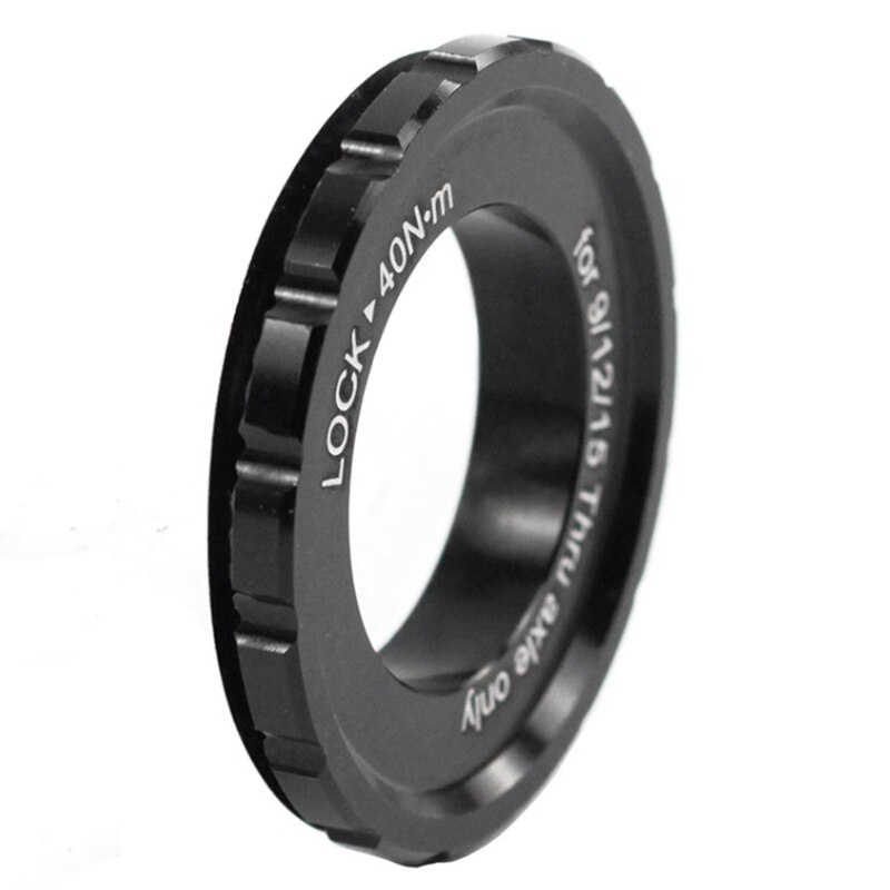 Bicycle Center Lock Disc Brake Hub Rotor Lockring for 9mm 12mm15mm Axle Center Lock Cover Ring