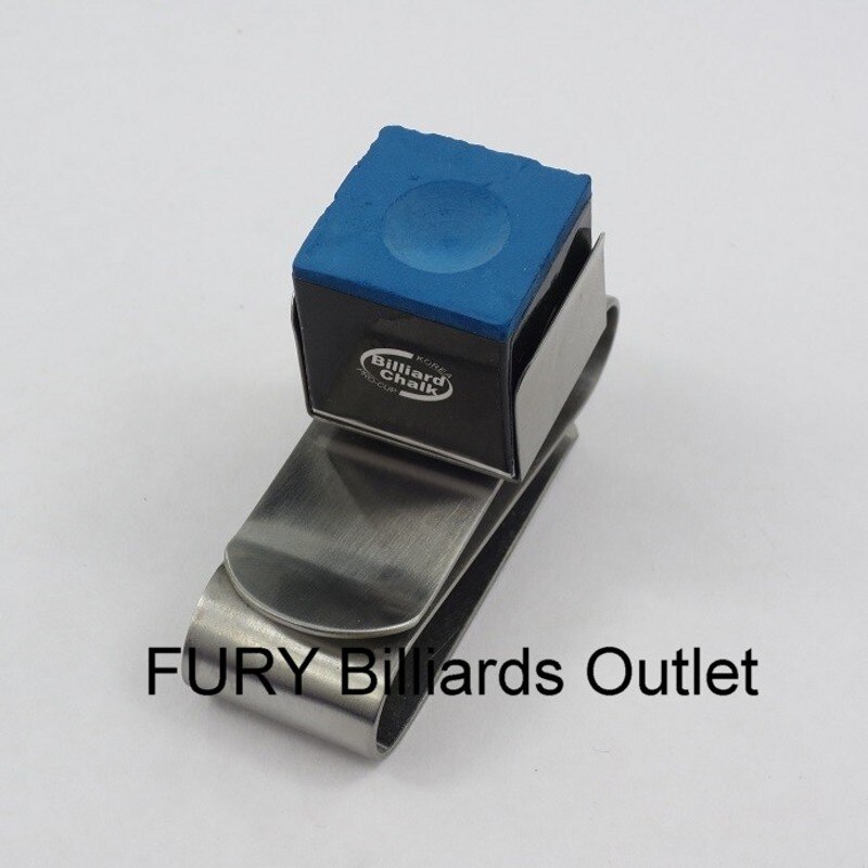 Pool Cue Stick Chalk Holder Snooker Billiard Pool W/Steel Clip Billiards accessories