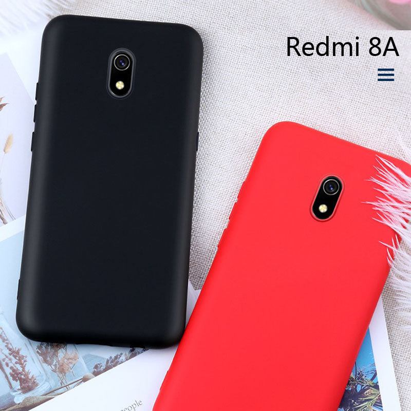 Para Xiaomi Redmi 8 8A Note 8 8T Pro mate colorido silicona TPU funda para Redmi Note8 Pro 8 8A color caramelo funda suave