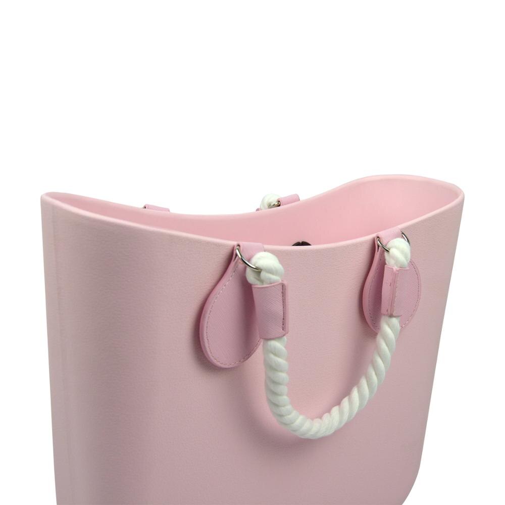 1 paar lange korte zachte witte henneptouw handgrepen met druppels voor o bag obag dames handtas klassieke mini chique stad stedelijke tas