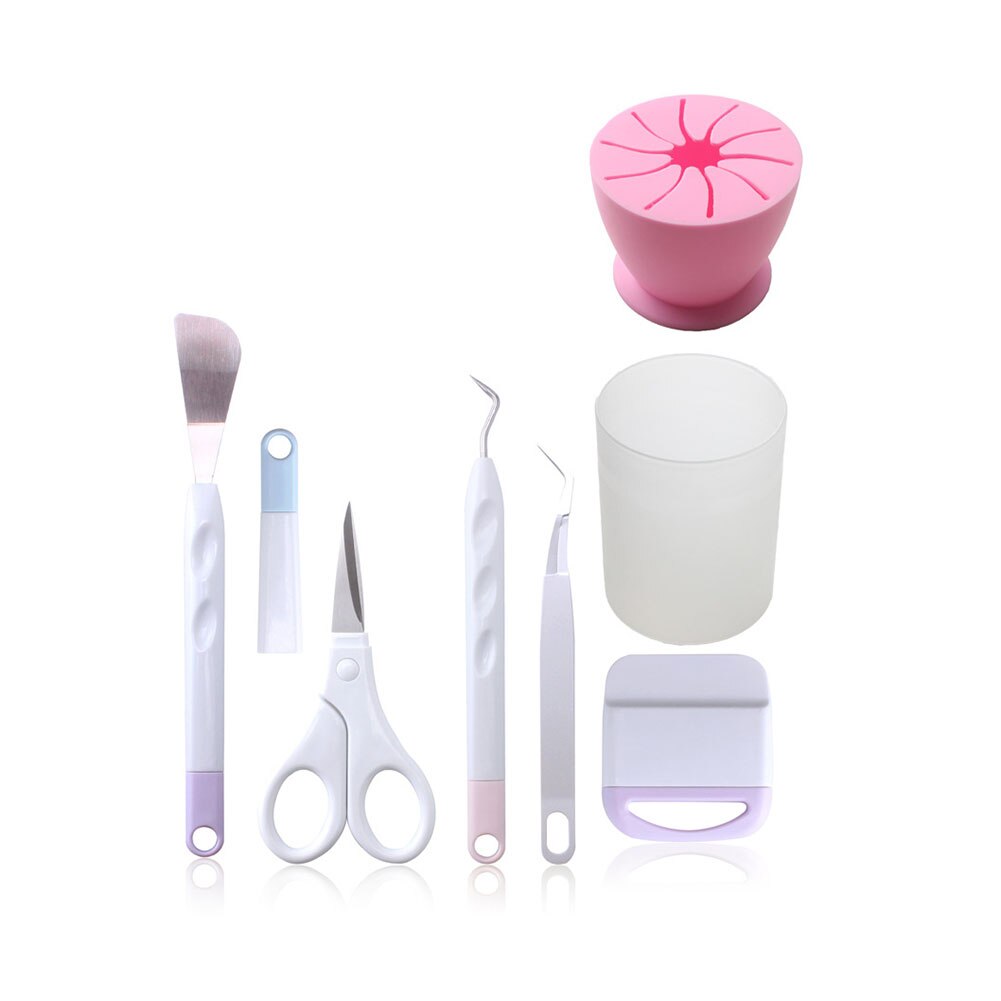 DIY Crafting Tool Vinyl Weeding Tools Set DIY Stitching Punch Carving Embossed Crafts Kit Maker Craft Lettering Handmade Tool: E