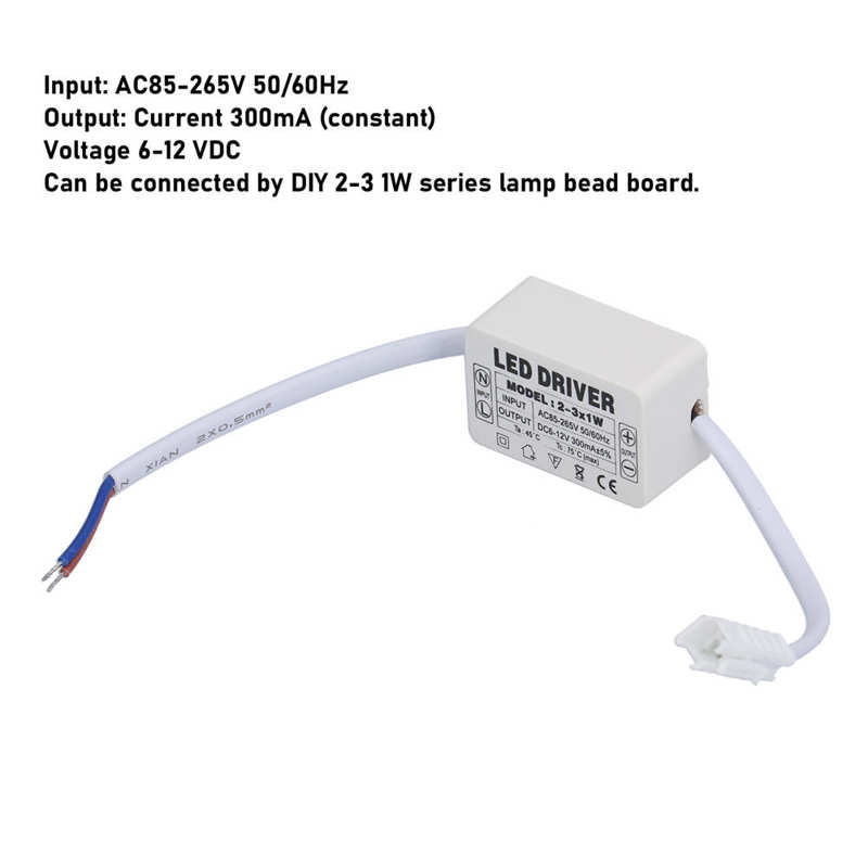 LED Driver Easy Installation Constant Current LED Driver for LED Lamp Products