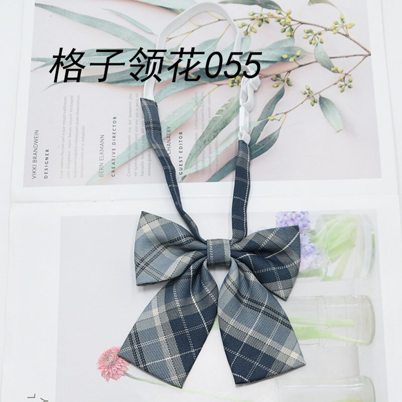 Women&#39;s Plaid Bow Tie Uniform School Uniform College Wind Casual Bow Tie Sailor Suit Bow Tie Adult Plaid Bow Tie Girl Bow Tie