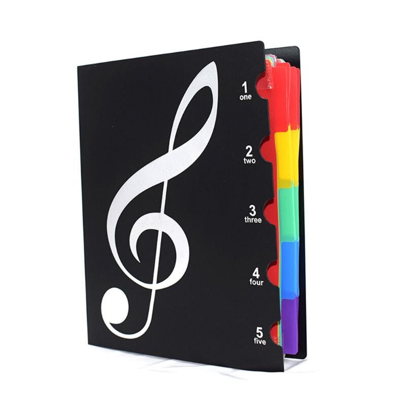 A4 Music Book Folders Piano Multi Function Score Practical File Holder