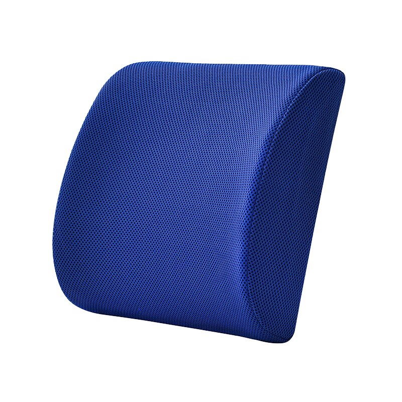 Mesh Weiche Memory Foam Lenden Unterstützung Atmungs Healthcare Zurück Taille Kissen Auto Sitz Hause Büro Kissen Entlasten Schmerzen Wildleder: Mesh Blue