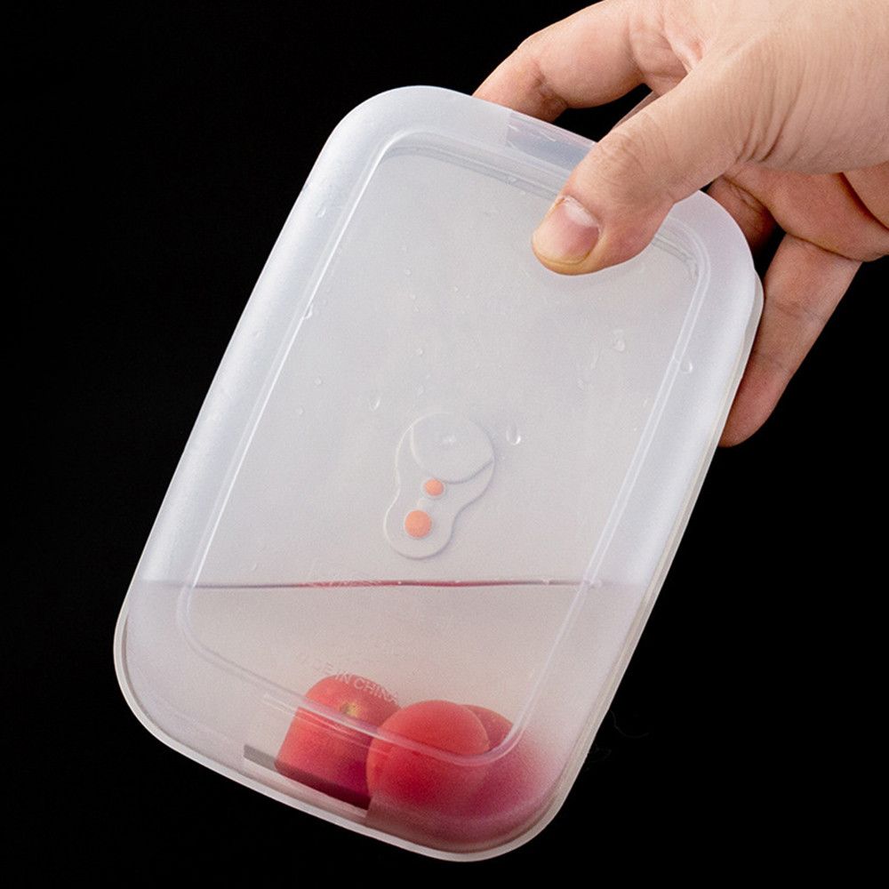 Freezing Cubes with Tray Refrigerator Leakproof Snack Organizer Food Container Jars Storage Box