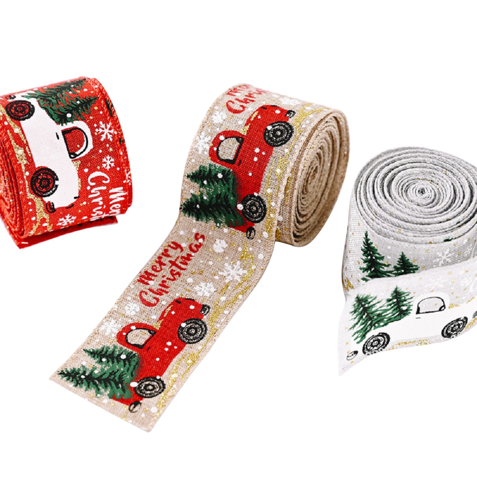Kadolint Textiel Geweven Lint Love Rood 10mm x 25meter Krabbendam Kadoverpakking