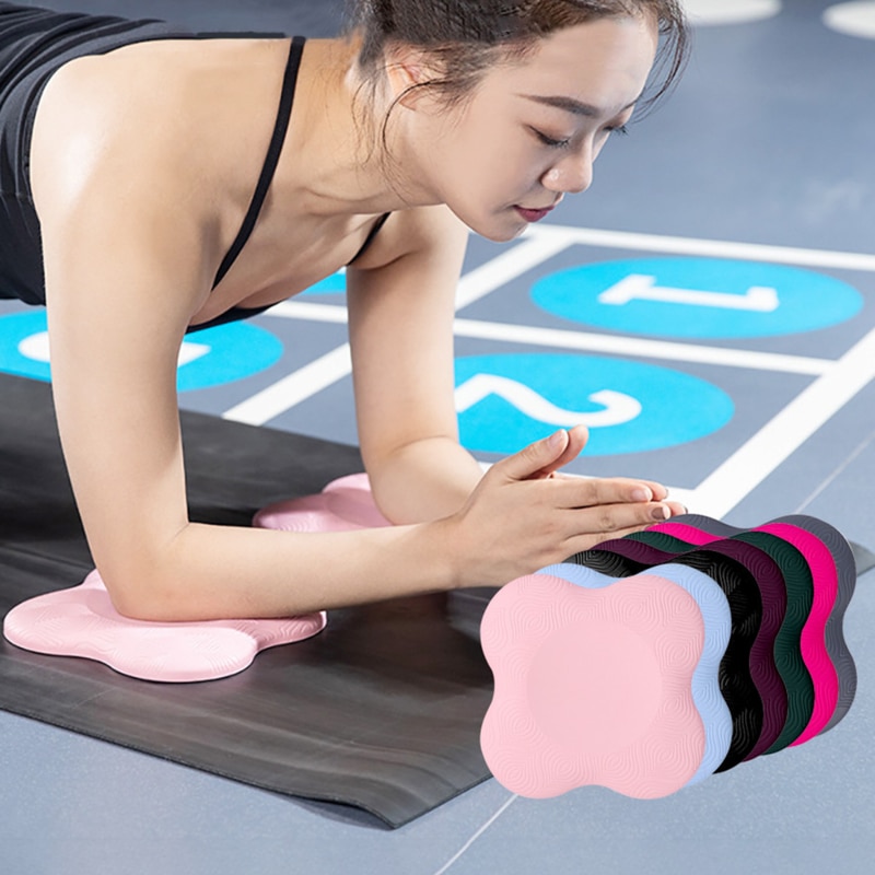 Yoga Balance Knee Pads Cusion Support Knee Wrist Hips Hands Elbows Support Pad Yoga Mat Fitness Yoga Exercise Sports