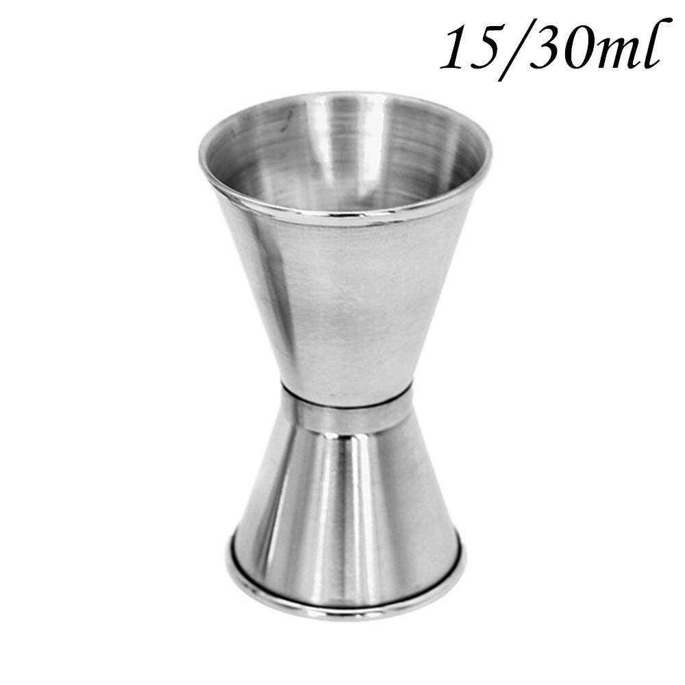 Bartender Bar Measure Cup Stainless Steel Spirit Cocktails Measure Cup Jigger Alcohol Bartending tools Bar Party Supply L*5