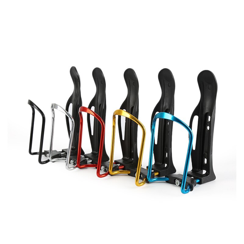 Soporte de botella de agua de bicicleta 3D de aleación de aluminio ultraligera, soporte de botella para bicicleta