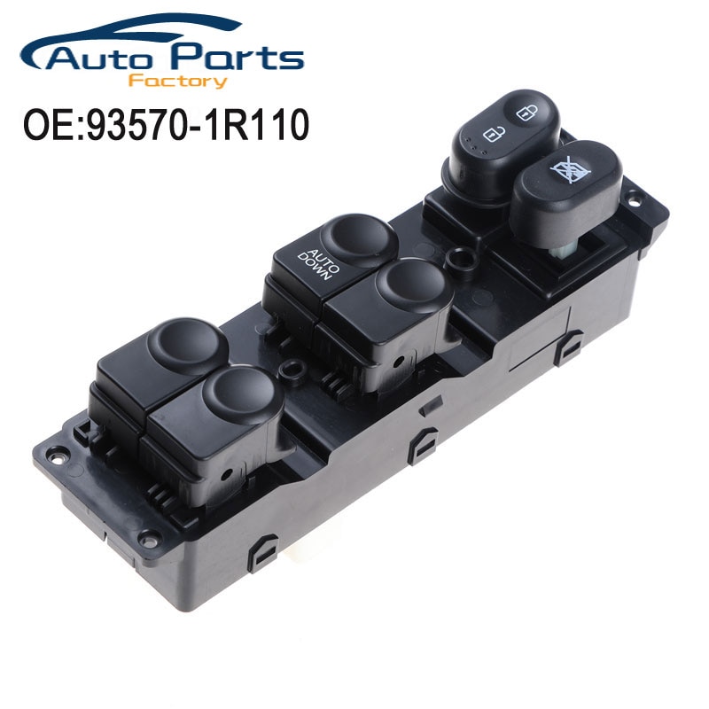 Power Window Main Switch For Hyundai Accent Solaris 93570-1R110 935701R110