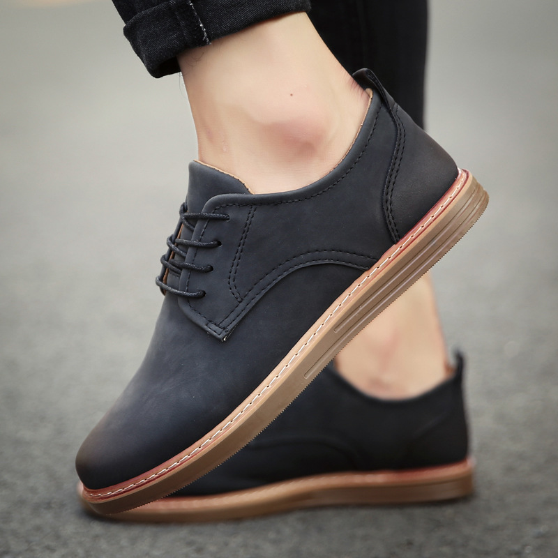 Miesten kengät vapaa-ajan mukavat loaferit miesten nauhakengät pu-nahkakengät miesten lenkkarit kevät miesten matalat kengät