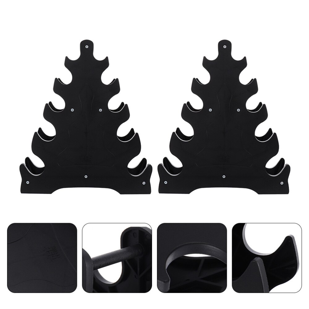 3-Tier Dumbbell Rack Weight Lifting Stand Weight S... - Grandado