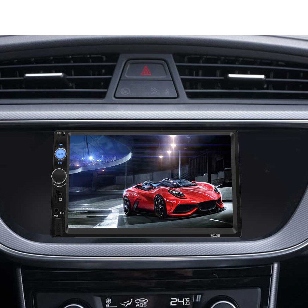 7010B 2DIN Car Radio Bluetooth 7 Inch HD Stereo Reversing Image USB MP5 Player multimidia mp5 car player