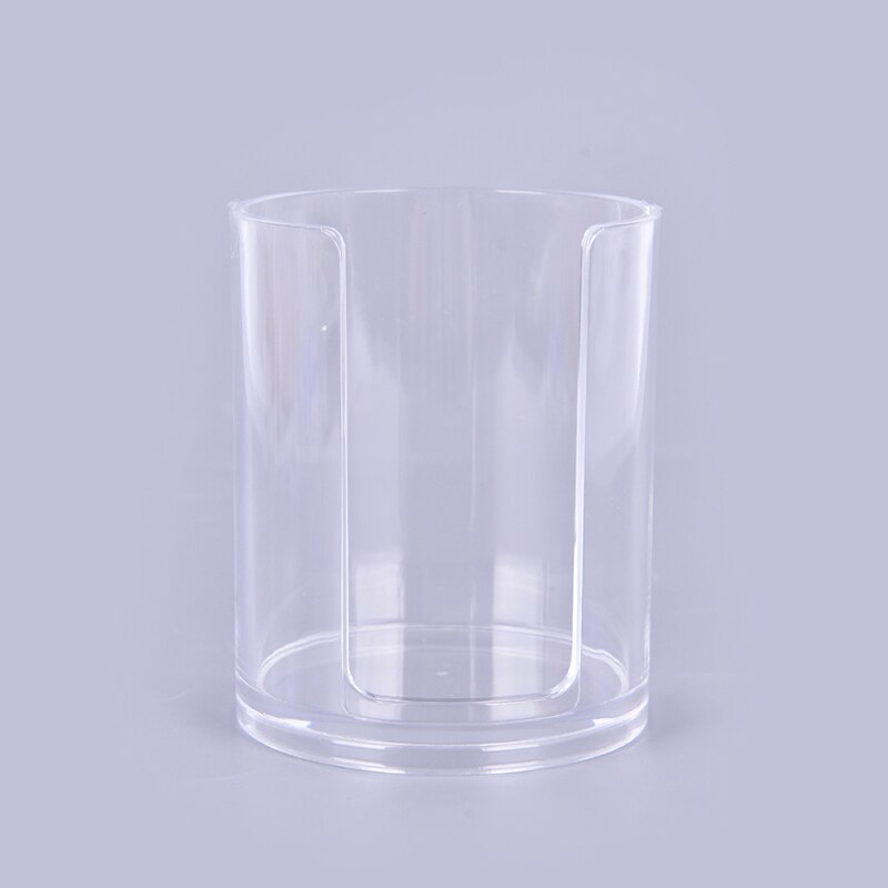 Acryl wattenstaafje make-up organizer opbergdoos draagbare container make-up wattenschijfjes houder cosmetica organizer