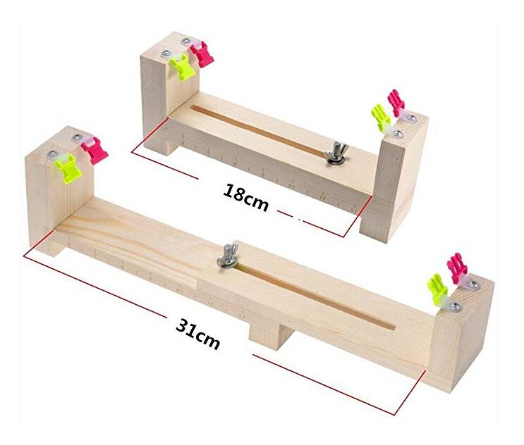 10 Fallschirm kabel und 10 SEITE Freisetzung Kunststoff Schnalle Gürtel Maschine paracord Massivholz stricken weben DIY Manuelle Haar schneiden einstellen