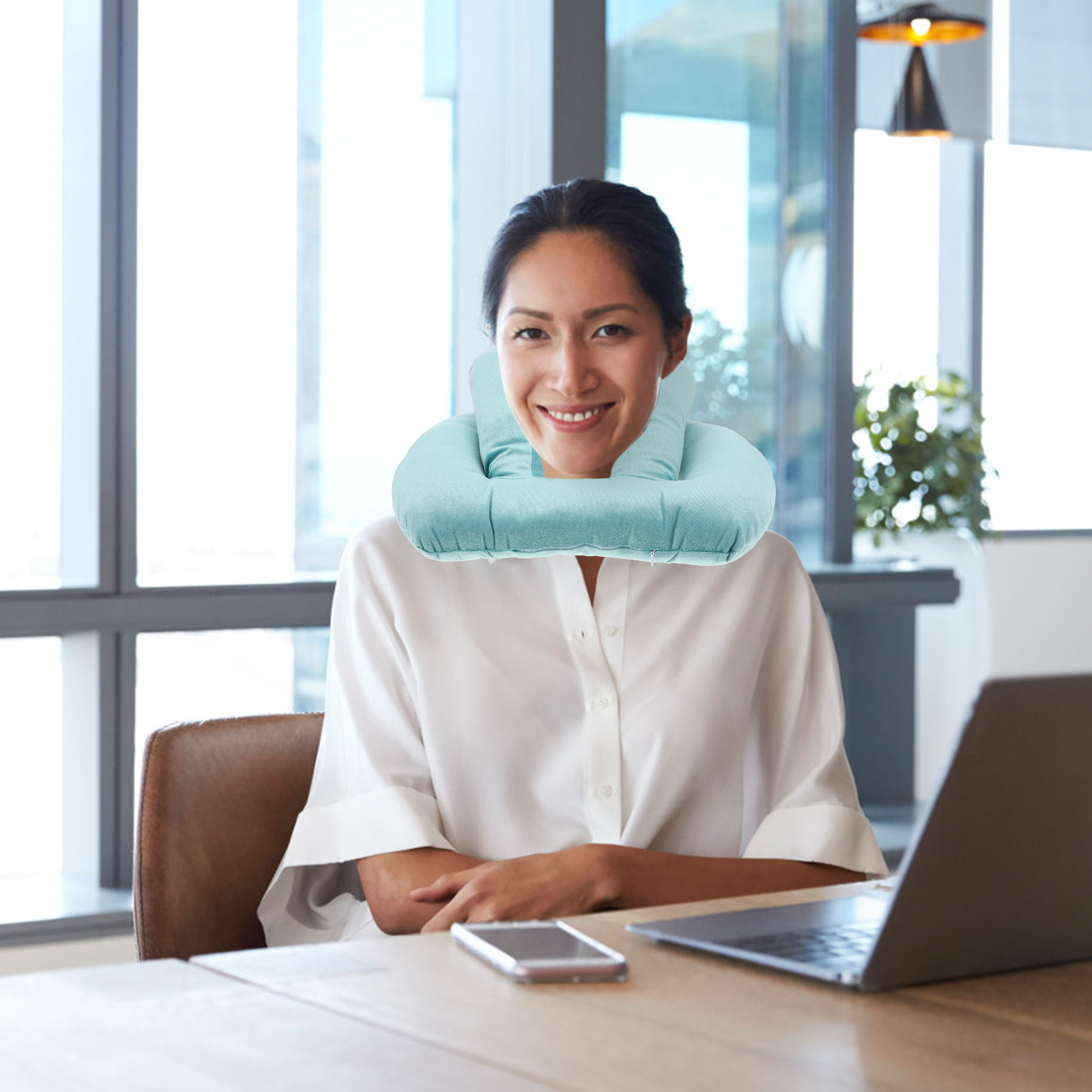 Comfortable Nap Pillow Students Sleeping Pillow Desktop Face Down Nap Pillow