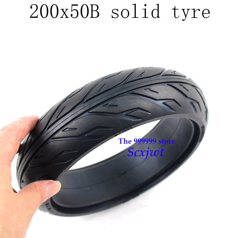 Good 200x50 Solid tyre fit Hoverboard Wheel Electric Self Balancing Hoverboard Scooter motorcycle tires