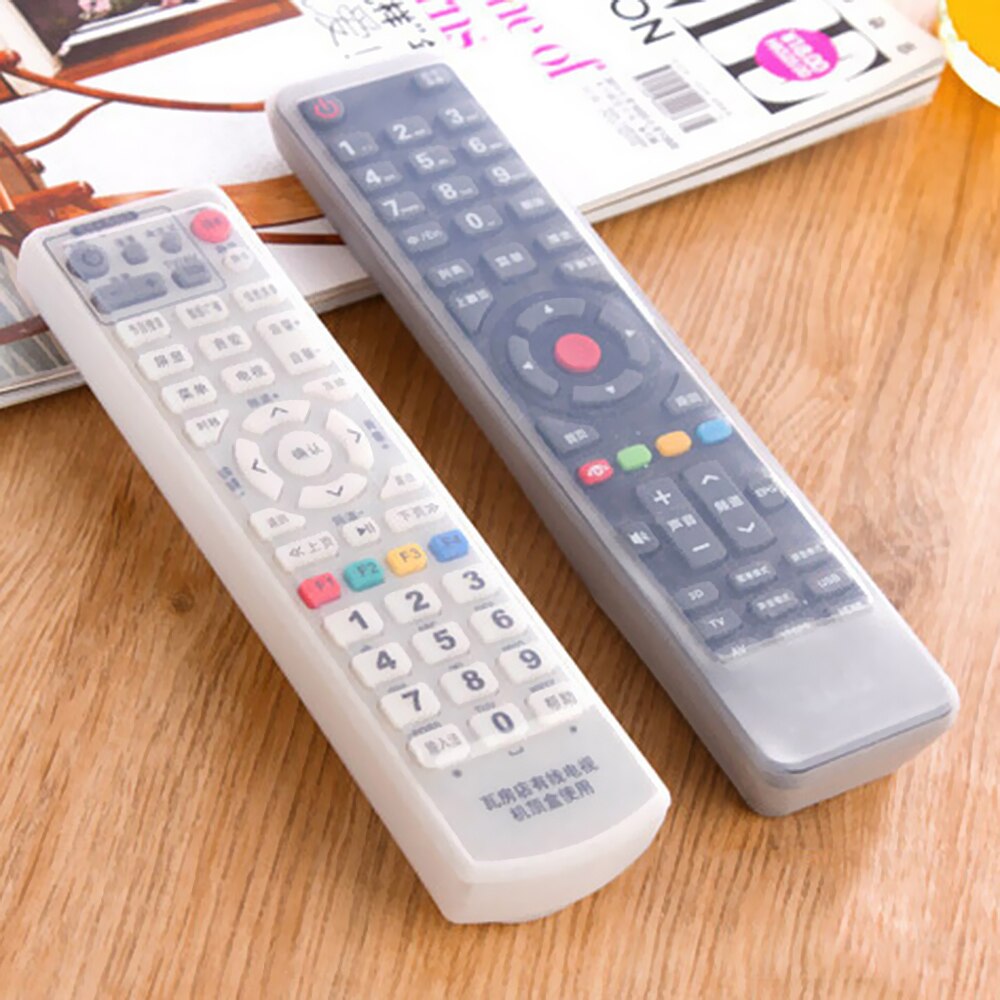 Beschermhoes Cover Voor Airconditioning Tv Afstandsbediening Stofkap Tv Afstandsbediening Cover Waterdichte Siliconen