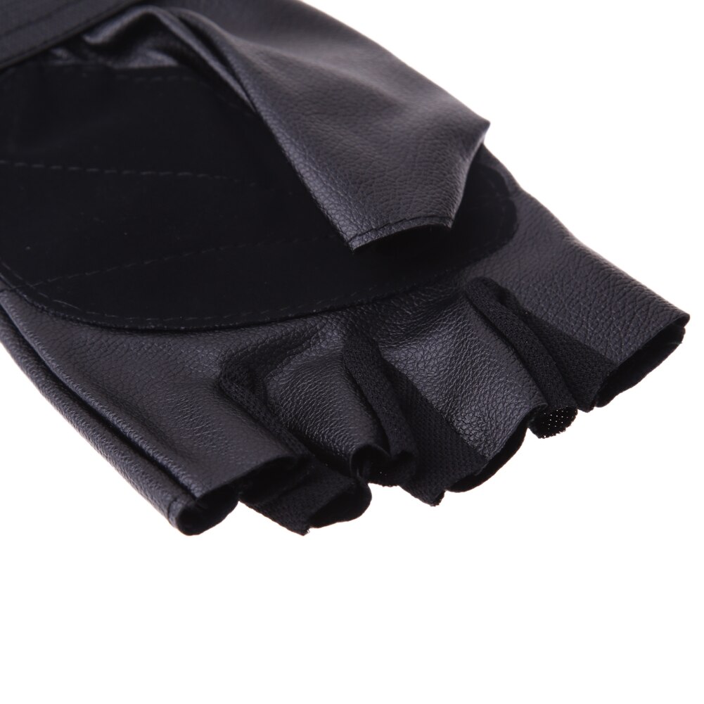 freundlicher Erwachsene Profi Gewichtheben Fitnessstudio ÜSpund Ausbildung Sport Fitness Sport Halb Finger Leder Radfahren Fahrräder Komfortable Handschuhe