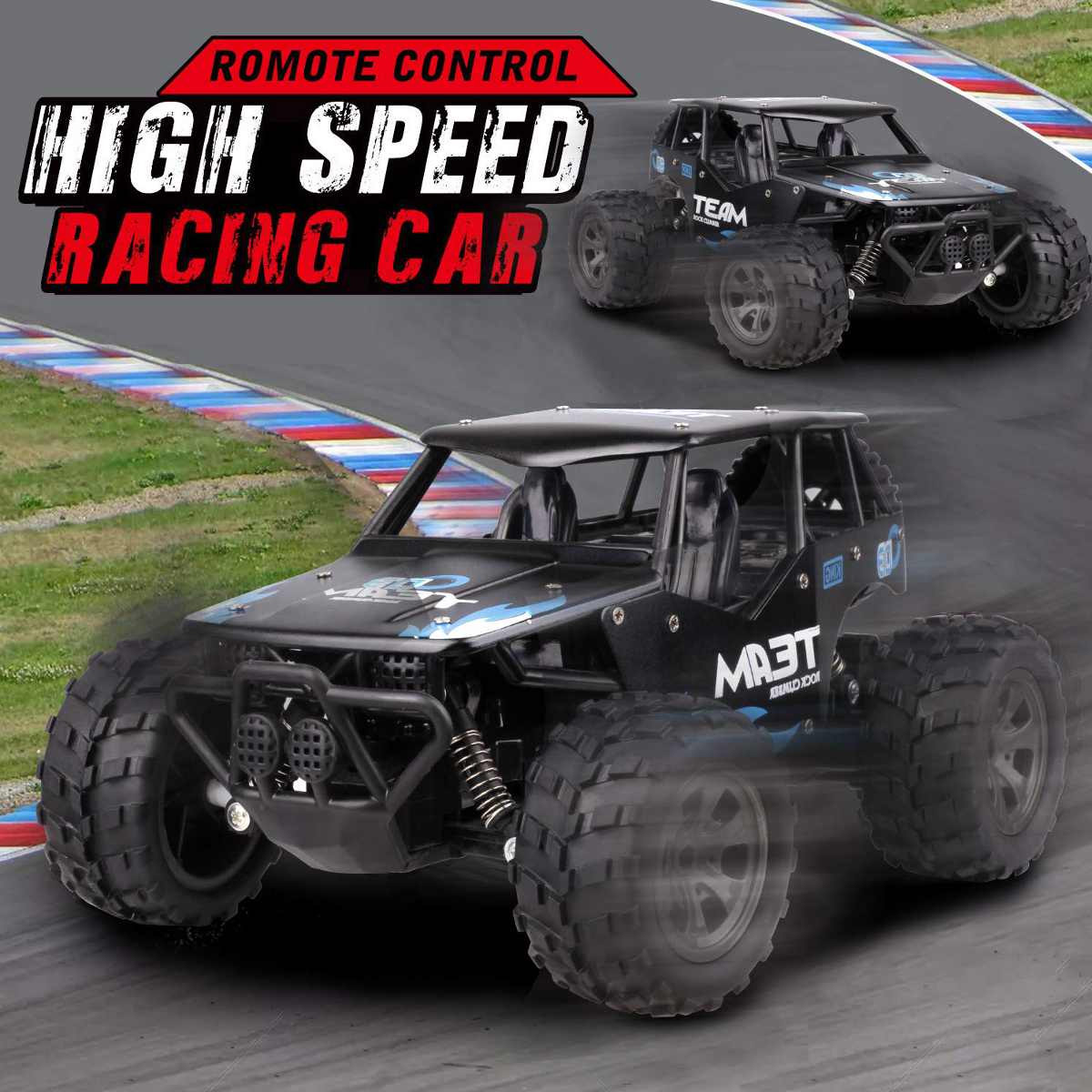 RC Car 1:16 60Km/h RC Remote Control Off Road Cars Vehicle 2.4Ghz Wireless Remote Control Electric Monster Truck