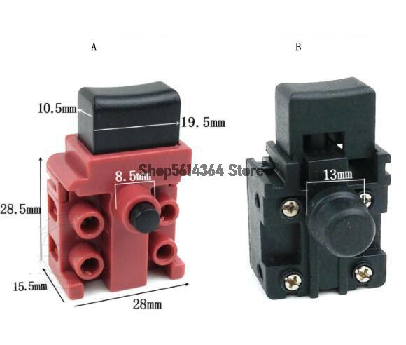 Utbyte dpst trigger switch för makita 5016 5017 elektrisk kedjesåg