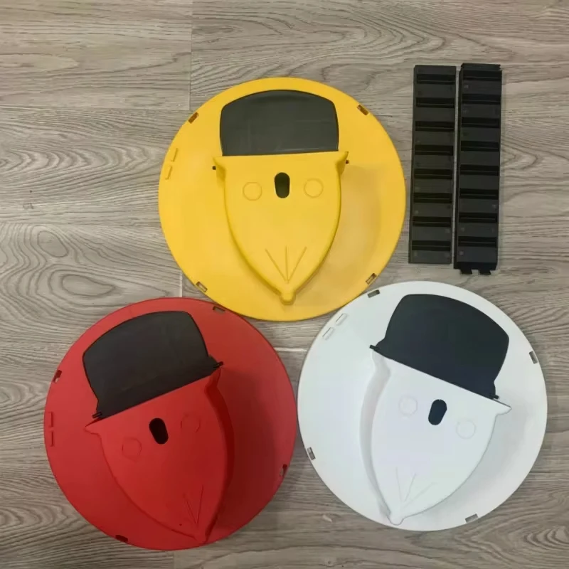 Trampa inteligente para ratones Pitfall, cubo de reinicio automático, tapa de cubo deslizante, reinicio automático después de atrapar ratones