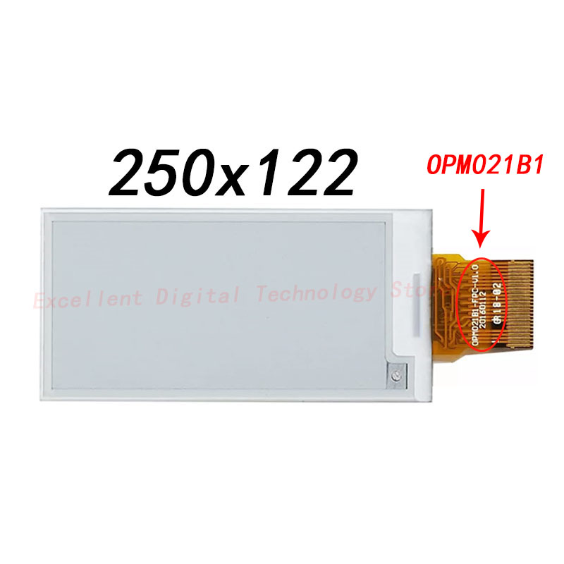 For 2.13 inch OPM021B1 LCD Screen Display Netatmo DEPG0213A1 Thermostat Replacement And Repair Parts
