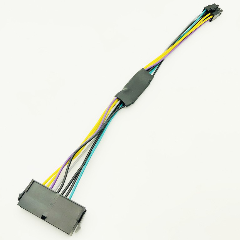 24 Pin Naar 8 Pin Atx Psu Power Adapter Kabel Voor Dell Optiplex 3020 7020 9020 Precisie T1700 12-inch (30Cm)
