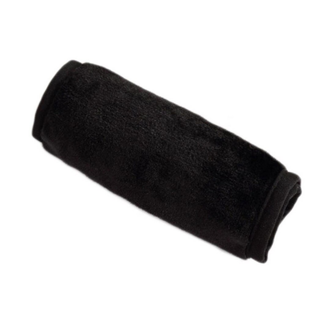 1 Uds toallas de limpieza Facial reutilizables de microfibra paño removedor de maquillaje limpieza y belleza herramientas: Black