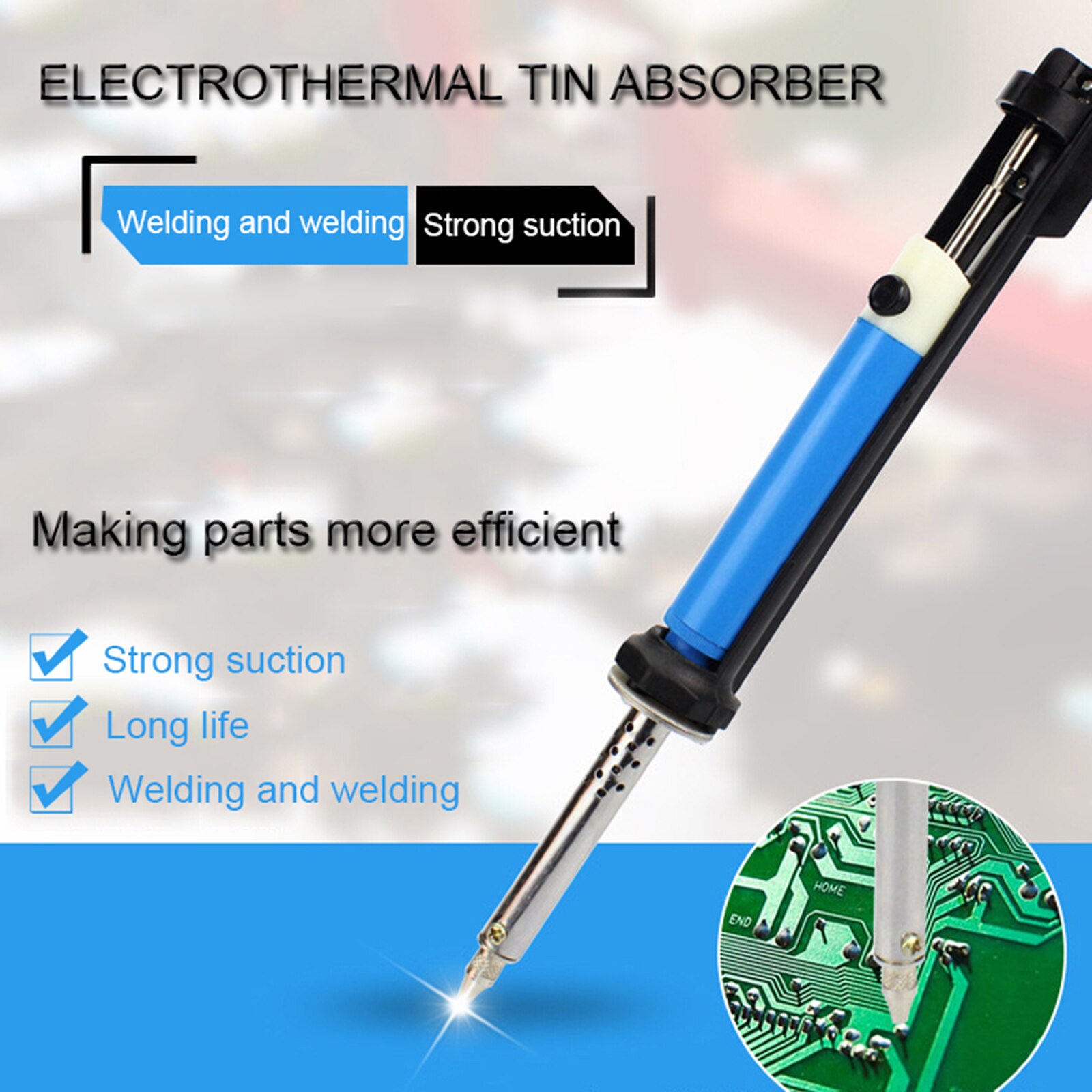 Soldering Iron Pen US/EU Profession Products Soldering Tool Supplies 30W Electric Electric Desoldering Pump