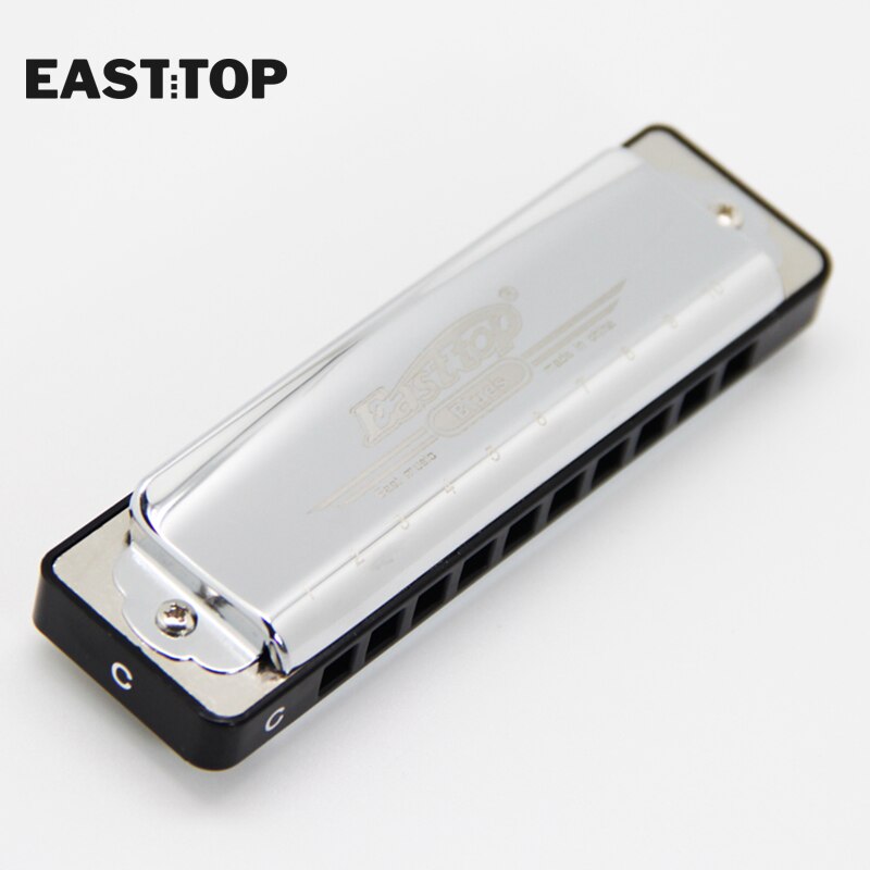 EASTTOP T004 10 hole advanced metal blues harmonica