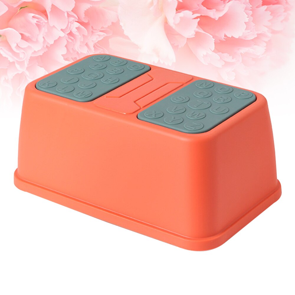 1PC Toilet Stool Hand Washing Stepping Stool Anti-slip Footstool for Kids Children (Yellow): Red