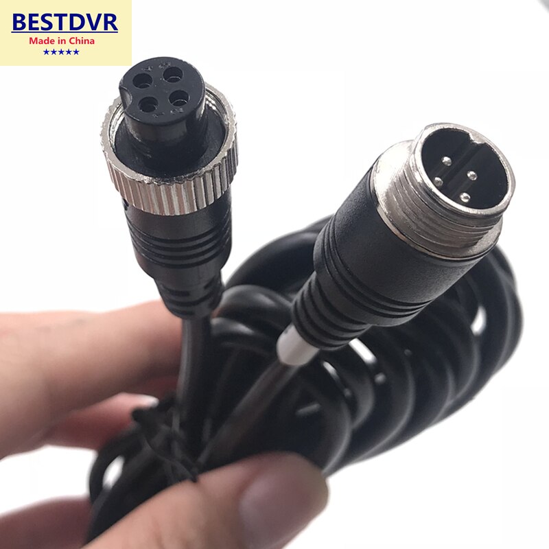 Engineering Vehicle Camera Power Supply Video Power Cord Vehicle aviation connector extension cables Indonesia 15 20 30m All cop