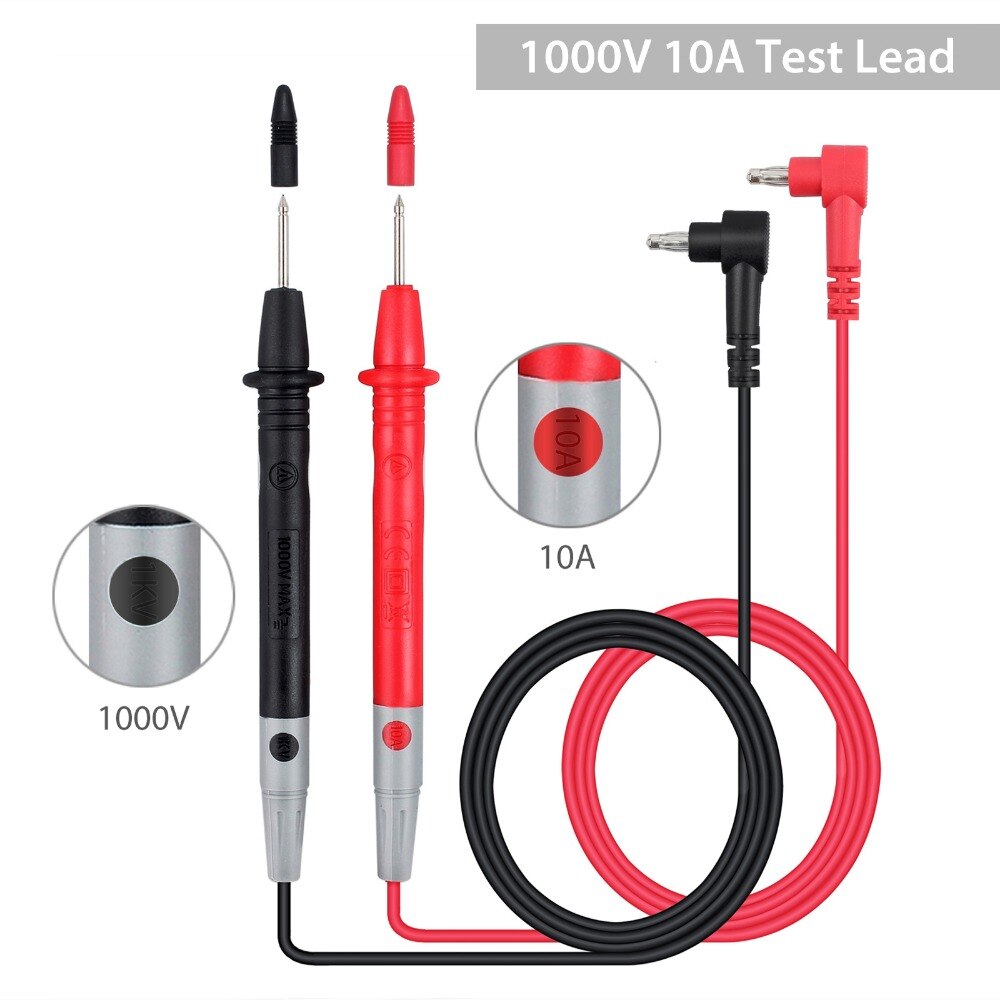 Neoteck Digital Multimeter AC DC Voltmeter Ammeter OHM Circuit Checker Tester Buzzer 1999 Counts Auto display Multimeter Tester