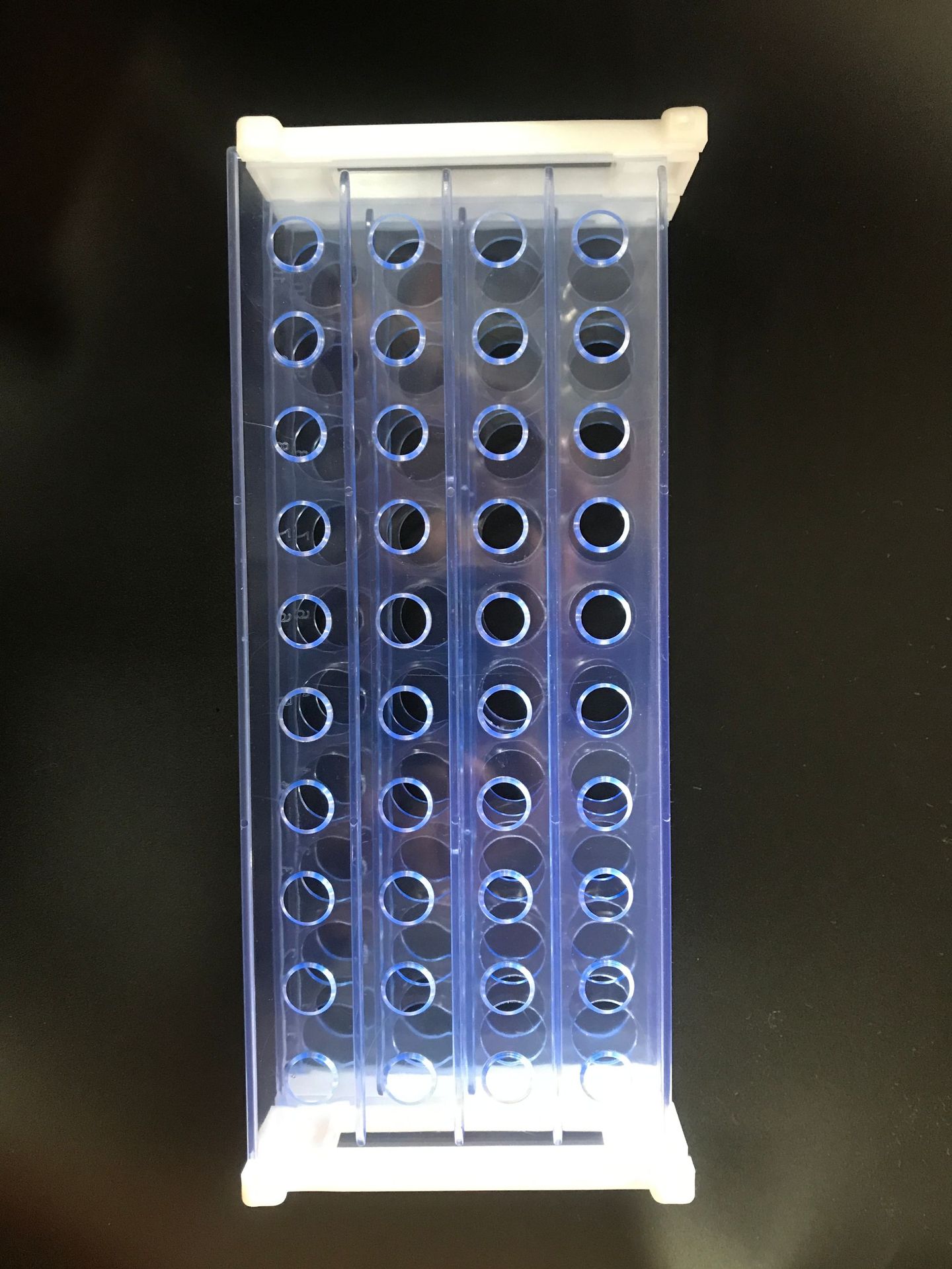 Experimental teaching equipment, plastic test tube rack Aperture 13mm16mm 50 holes three layers detachable