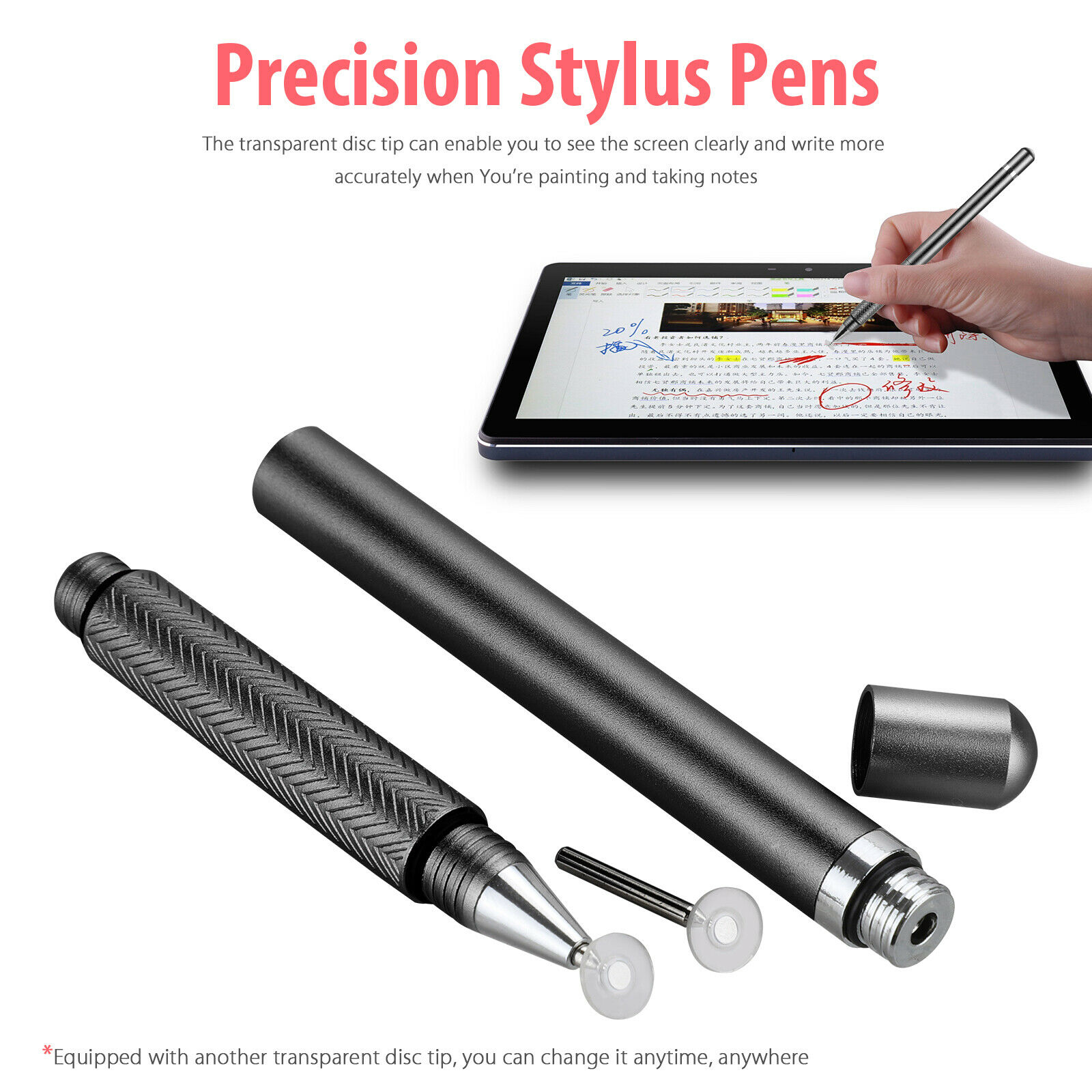 Stylet intelligent à écran tactile capacitif actif, crayon de dessin magique, pour téléphone Android, iPad, Samsung, tablette, accessoires